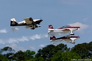 XE06_076 The Full Throttle Formation Team from Atlanta Georgia is the largest precision formation airshow team in America flying Van's Aircraft.