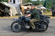 XF03_008 History roars to life - World War II reanactors and their vehicles at Mid Atlantic Air Museum Airshow