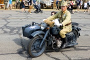 XF03_109 History roars to life - World War II reanactors and their vehicles at Mid Atlantic Air Museum Airshow