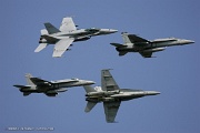 060909_145 Hornets breaking before landing