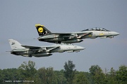 060910_068 F-14D Tomcat 164342 AJ-100 and 163904 AJ-102 from VF-31 'Tomcatters' NAS Oceana, VA