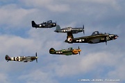 PG27_235 Texas Flying Legends Museum Formation
