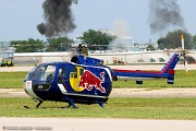 N154EH MBB B0-105CBS-4 C/N S-704 Chuck Aaron - Red Bull, N154EH