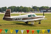 N2713W Mooney M20C Ranger C/N 3334, N2713W