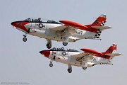 TG25_298 Sanders T-2B Buckeye C/N 1155235, N27WS and Rockwell T-2B Buckeye C/N 310-21, N212TB