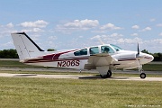 N206S Beech 95-B55 Baron C/N TC-873, N206S