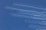 Formation of trainers Oshkosh airshow - formation of trainers